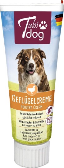 Tubidog Fjærkrekrem Sparepakke 6 X 75 G Tubidog Fjærkrekrem Sparepakke 6 X 75 G
