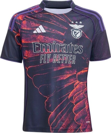 adidas Sl Benfica 2025/2026 Fourth Replica Jersey Kids størrelse 140 cm adidas Sl Benfica 2025/2026 Fourth Replica Jersey Kids størrelse 140 cm