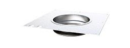 Östberg TFU 400 Tilkoblingsplate Ø 160 mm 388 mm Ventilasjon