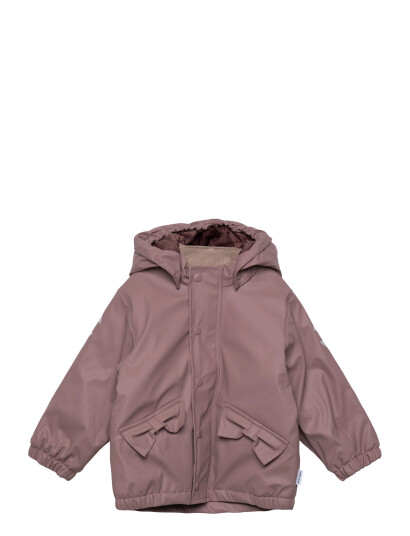 Mikk line Pu Rain Set Rec Warm Animal Susp104 Purple 80