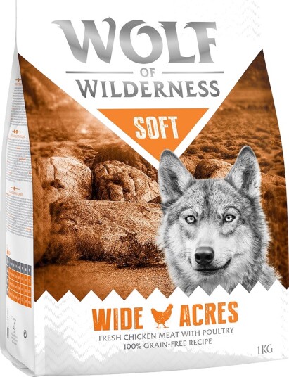 Wolf Of Wilderness "Soft Wide Acres" Kylling 5 Kg
