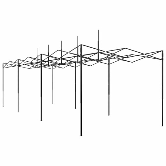 Drivhus med tak grønn 290 x 870 x 315 cm Stål Drivhus med tak grønn 290 x 870 x 315 cm Stål