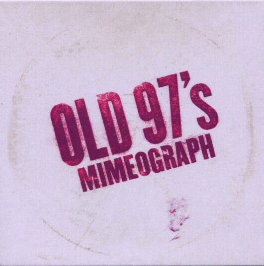 Old 97's Mimeograph EP CD