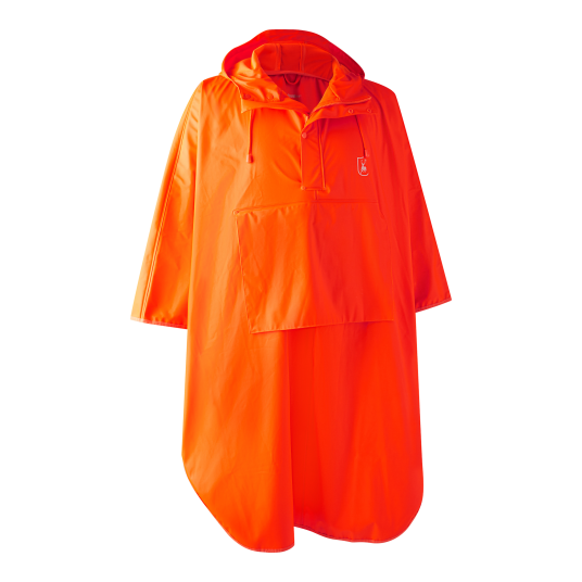 Deerhunter Hurricane Rain Poncho Orange 2XL/3XL/4X 2XL/3XL/4XL