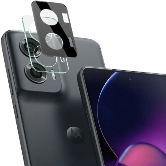 INCOVER Motorola Moto G Stylus 5G (2024) IMAK Beskyttelsesglass for Kameralinser - Gjennomsiktig / Svart