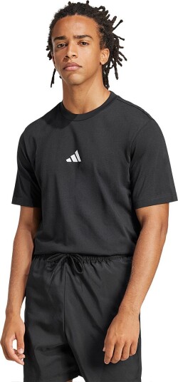 Adidas Essentials Small Logo Single Jersey T-Shirt t-skjorte herre Black S