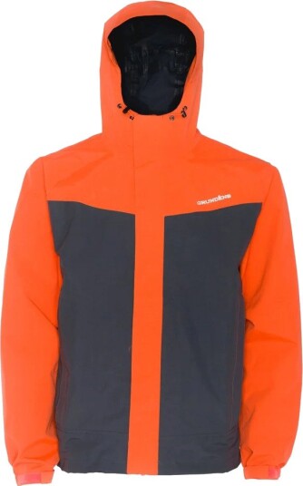 Grundéns Men"s Full Share Jacket Orange/grey M