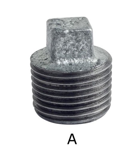 2,1/2" galvanisert plugg