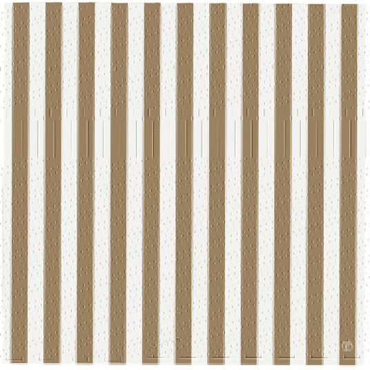 Ernst Servietter 33x33 cm Hvit/Colafarget