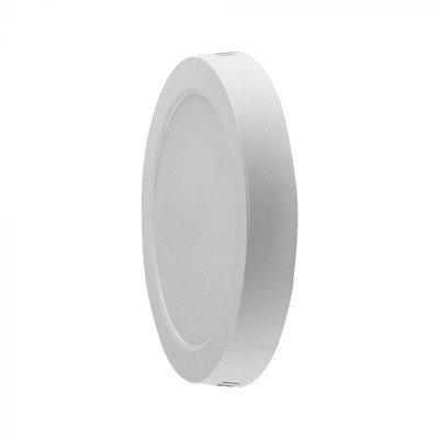 V-Tac 18W LED taklampe Ø21,5cm Høyde: 3cm hvit kant inkl. lyskilde Kulør : Varm V-Tac 18W LED taklampe Ø21,5cm Høyde: 3cm hvit kant inkl. lyskilde Kulør : Varm