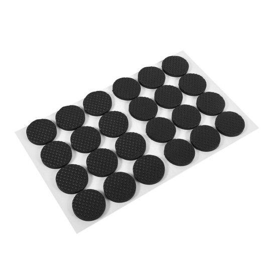 48x Møbelbeskyttelsesputer   Svart