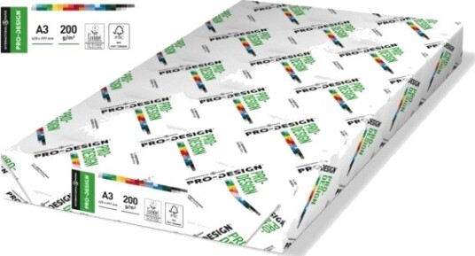 Pro Design Kopipapir Pro Design Fsc Klasse A++ A3 168Cie 200 Gsm 250 Ark Pro Design Kopipapir Pro Design Fsc Klasse A++ A3 168Cie 200 Gsm 250 Ark