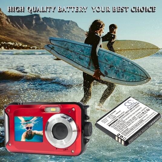 Cameron Sino Batteri til kamera for AgfaPhoto Realishot WP8000