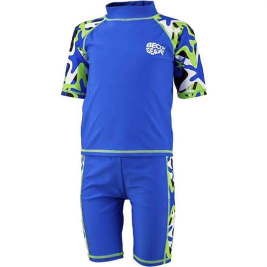BECO Sealife Rashhguard Dragt Blå 104