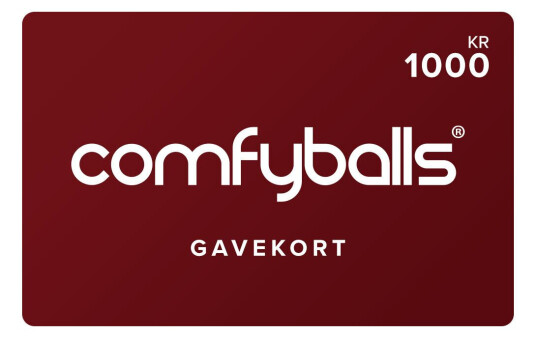 Gavekort på Comfyballs.no - 1000 kr