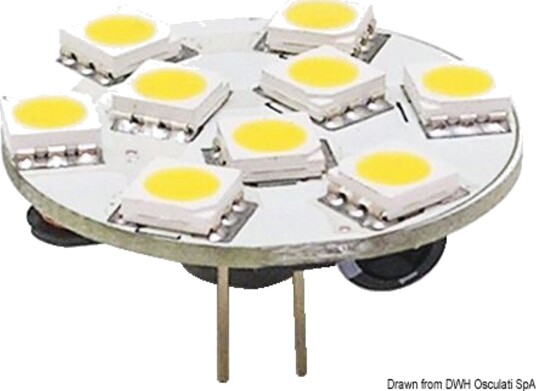 LED pære SMD G4 12/24v baktilkobling LED pære SMD G4 12/24v baktilkobling