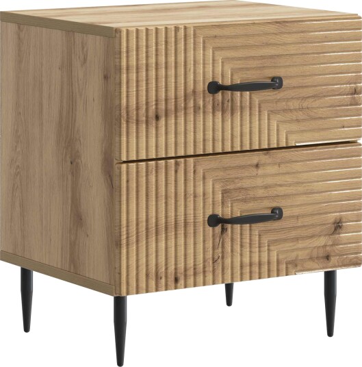  Nattbordskap Artisan eik 43 x 34,5 x 47,5 cm Konstruert tre