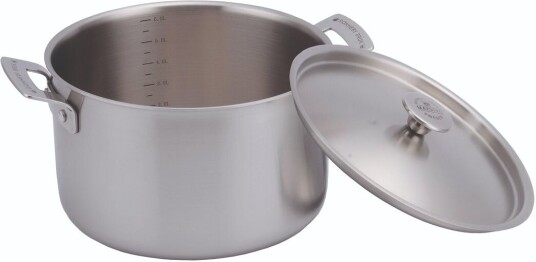 Ronneby Bruk Inox gryte rustfri med lokk 6 l Ronneby Bruk Inox gryte rustfri med lokk 6 l