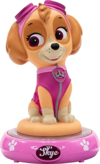 Paw Patrol 3D Nattlampe Skye Figur 3xAA Batterier ikke inkludert