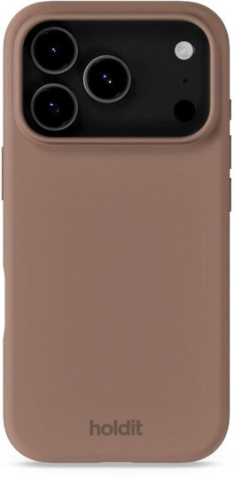 Holdit iPhone 17 Pro Silikon Deksel Mocha Brown Holdit iPhone 17 Pro Silikon Deksel Mocha Brown