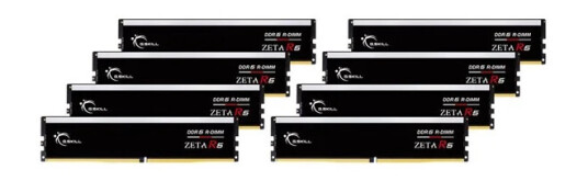 G.Skill Zeta R5 DDR5-6000 - 128GB - CL30 - Octa Channel (8 pcs) - Intel XMP - Svart G.Skill Zeta R5 DDR5-6000 - 128GB - CL30 - Octa Channel (8 pcs) - Intel XMP - Svart