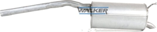 Bakre eksospotte WALKER 23304