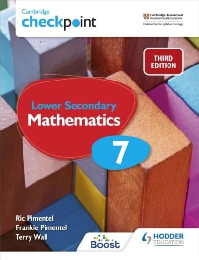 Cambridge Checkpoint Lower Secondary Mathematics Student'S Book 7 Av Frankie Pimentel, Ric Pimentel, Terry Wall