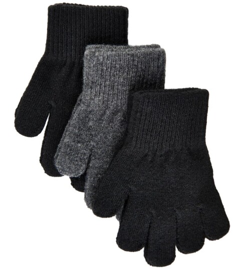 Mikk line Hansker Ull/Polamid 3 pack Svart/Antrasitt/Svart Mikk line 4 7 år 104 122 Handsker Grå Mikk line Hansker Ull/Polamid 3 pack Svart/Antrasitt/Svart Mikk line 4 7 år 104 122 Handsker Grå