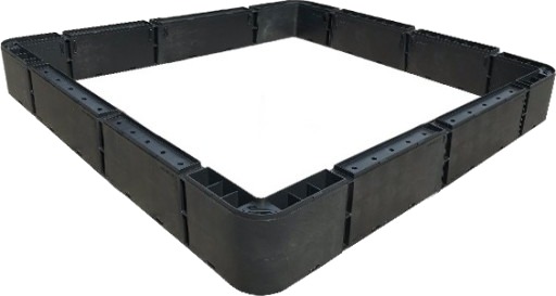 Lauridsen Midtseksjon Kabelkanal 900x900x150 mm
