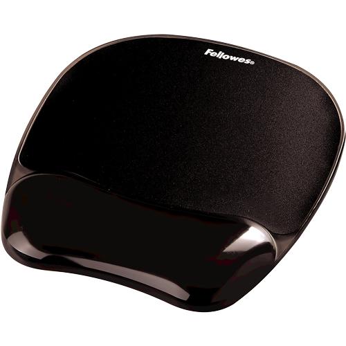 FELLOWES Gel Crystals musematte med håndleddsstøtte FELLOWES Gel Crystals musematte med håndleddsstøtte