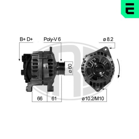 Dynamo ERA 210668A