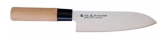 Satake Noushu Masamuke Saku Light Santoku -Kokkiveitsi, 17 Cm Satake Noushu Masamuke Saku Light Santoku -Kokkiveitsi, 17 Cm