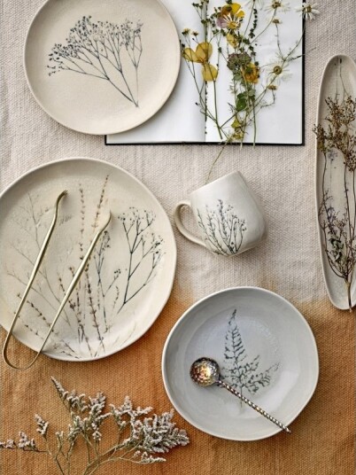 Bloomingville Bea Krus Multipakke Natur Steingods