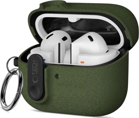 Tech-Protect Slim Hook Case for Samsung Galaxy Buds 3 / 3 FE / 3 Pro Green
