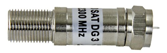 Televes 400550 Dempesett F hunn F hann 3 dB Antenneutstyr