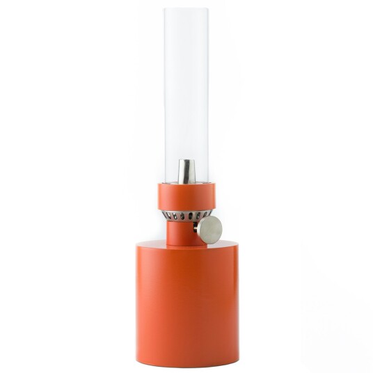 Klong Platina Small Oljelampe Oransje Glass 29,7 cm Klong Platina Small Oljelampe Oransje Glass 29,7 cm