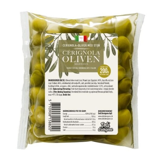 Oliven Bella Di Cerignola 200g Oliven Bella Di Cerignola 200g