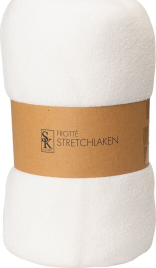 SK Home Frotte stretchlaken 200x210 Offwhite 200x210