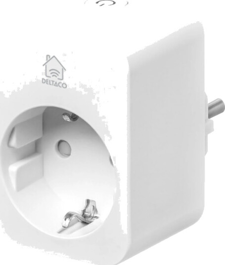 Deltaco Smartplugg Med Energi Overvåking WiFi