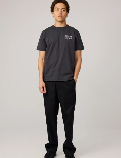 Makia Wings T Shirt   Black   M