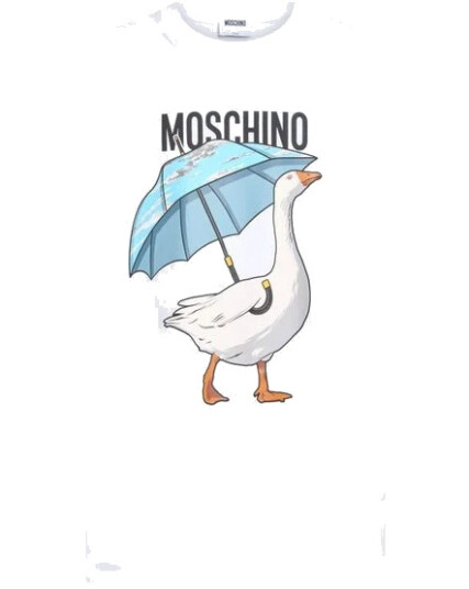 Moschino Herre Topper Hvit M,