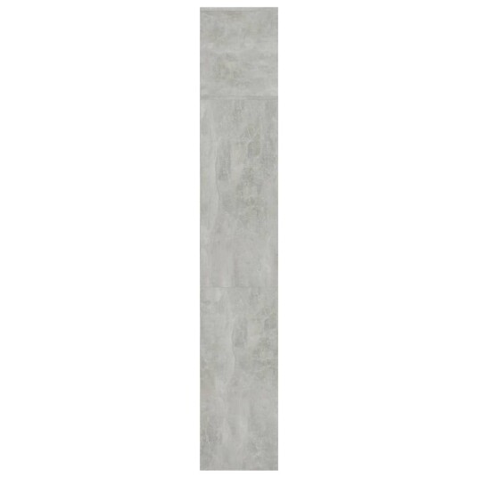  Skapsett 3 deler betonggrå 180x30x180 cm
