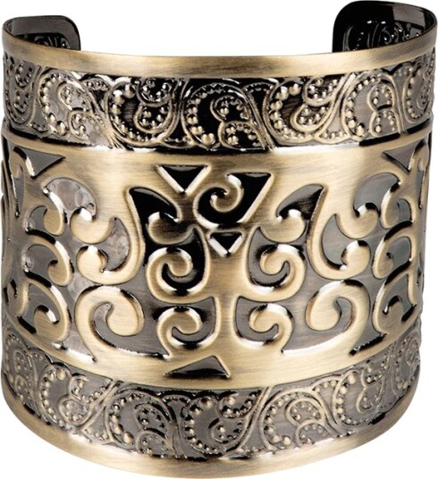 Gudinne / Egyptisk / Romersk Mønstret Cuff Armbånd
