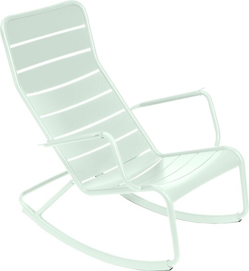 Fermob Luxembourg Rocking Chair Ice Mint Utendørs Lenestoler Frédéric Sofia Metall Fermob Luxembourg Rocking Chair Ice Mint Utendørs Lenestoler Frédéric Sofia Metall