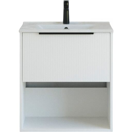 Dansani Mido+ Classic møbelpakke 61x44 cm stripete matt hvit