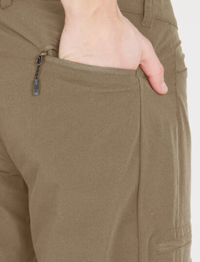 Whistler Shann M Long Outdoor Shorts - Khaki green - S