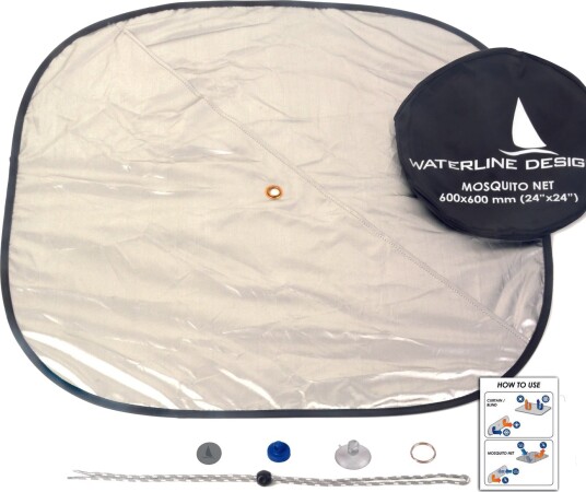 Waterline Design Blendingsskjerm med Ventilasjon for Dekksluke Standard