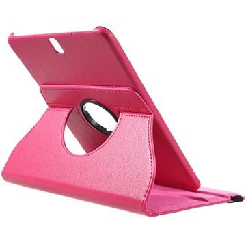 Samsung Galaxy Tab S3 9.7 Roterende Deksel   Varm Rosa