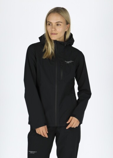 Swedemount Abisko Shell Rain Jacket W Black 46 Skalljakker
