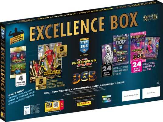 FIFA 365 Adrenalyn XL 2025 Excellence Samlekort